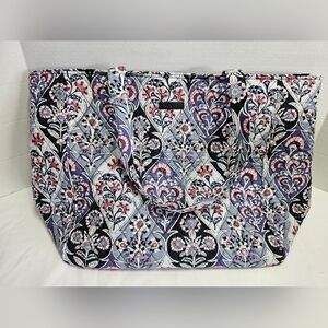 Floral Patterned Tote Bag